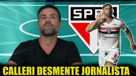 Saiu Agora Bobadilha Confirmado No Spfc Calleri Desmente Jornalista