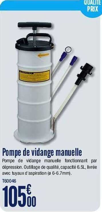 Promo Pompe De Vidange Manuelle Chez Accastillage Diffusion Icatalogue Fr