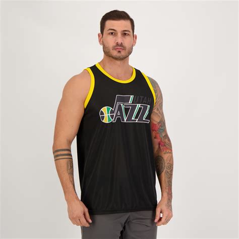 Regata Nba Utah Jazz Preta Futfanatics