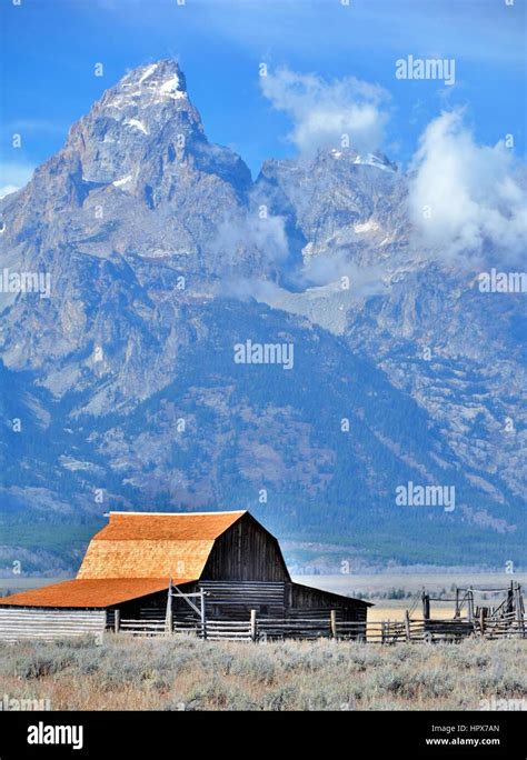 Old Western Barns And Buildings Stock Photo Alamy