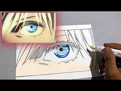 Gojo Satoru Eyes Drawing