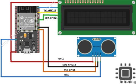 ESP32 With HC SR04 Ultrasonic Sensor With Arduino IDE