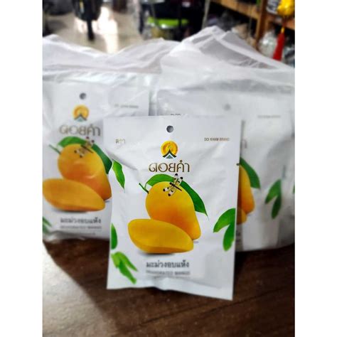 Jual Ready Manisan Mangga Kering Dehydrated Mango Thailand Manisan