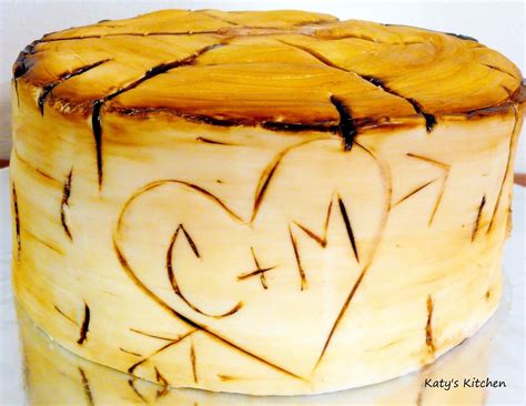Katys Kitchen Tree Stump Cake