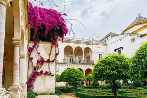 The House Of Pilatos Called Casa De Pilatos In Seville Spain Its