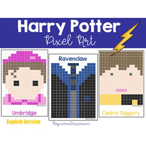 Pixel Art Facile Harry Potter Pixel Art Harry Potter Facile Idees