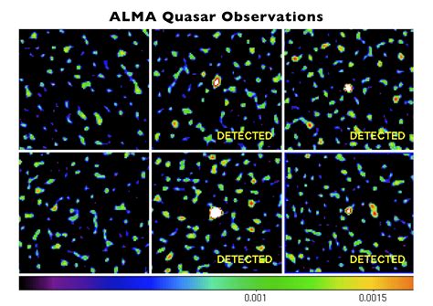 Nrao Alma Early Science Result Reveals Starving Galaxies Starship