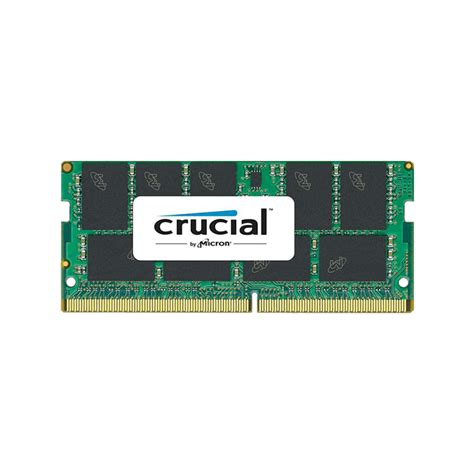 RAM SODIMM DDR4 16GB PC4 21300 2666MT S CL19 ECC DR X8 1 2V Crucial