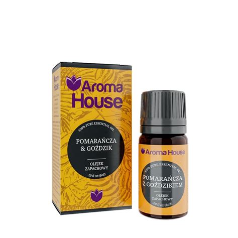 Olejek Pomara Cza Z Go Dzikiem Ml Aroma House Aroma House Sklep