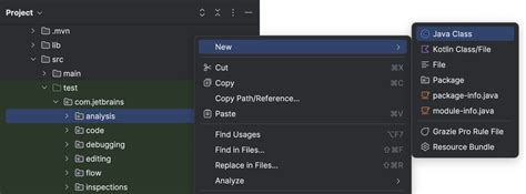 创建测试 | IntelliJ IDEA 文档