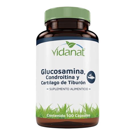 Glucosamina Condroitina Y Cart Lago De Tibur N Vidanat C Psulas