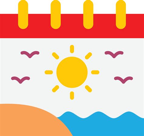 Summer Flat Icon 23661261 Vector Art At Vecteezy