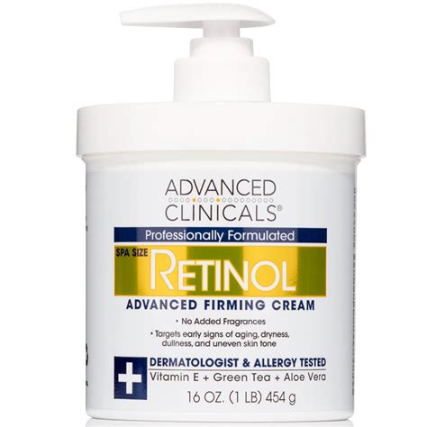 Retinol Advanced Firming Body Cream No Added Fragrance Advanced