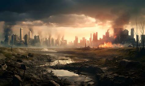 dystopian landscape stock  images  backgrounds