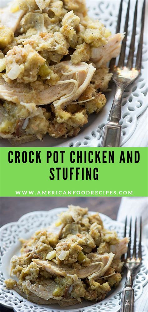 Crock Pot Chicken And Stuffing Recipe By Mom