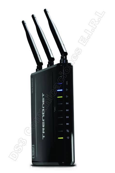 Router TRENDNET inalámbrico N de banda dual concurrente a 450 Mbps TEW ...