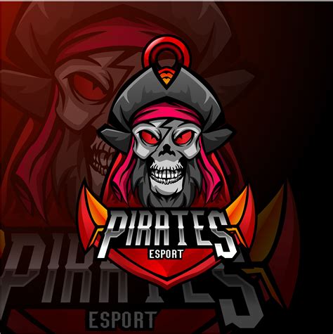 Pirates Mascot Gaming Logo Design By Visink Thehungryjpeg