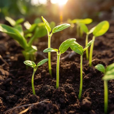 Os Conceitos De Crescimento Vegetal Est O Crescendo No Solo F Rtil Na