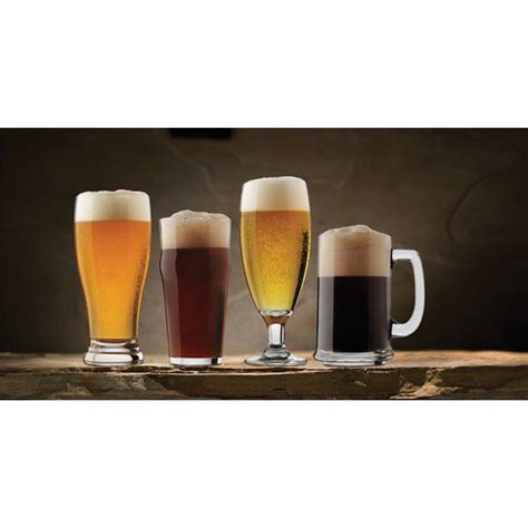 Libbey Glass Craft Brew 4 Piece Assorted Beer Tasting Set