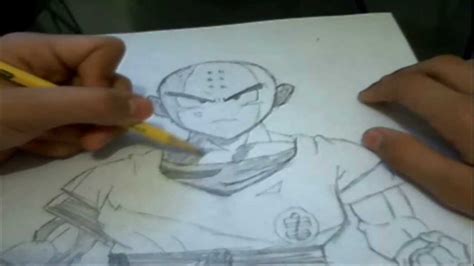 How to draw Krillin - YouTube