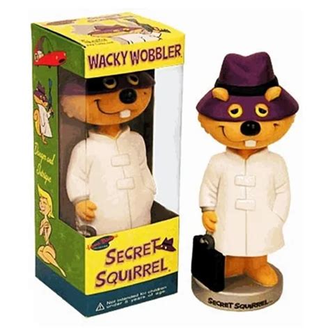 HANNA BARBERA SECRET SQUIRREL Bobblehead Funko Wacky Wobbler EUR 27 00