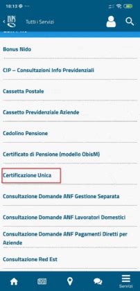 Cu Inps Cassa Integrazione Certificazione Unica Cig