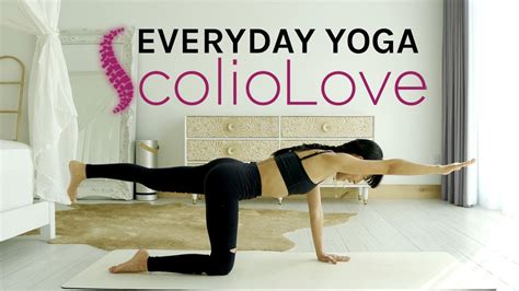 20 Min Scoliosis Yoga Flow For Everyday Practice Scoliosis Exercises Youtube