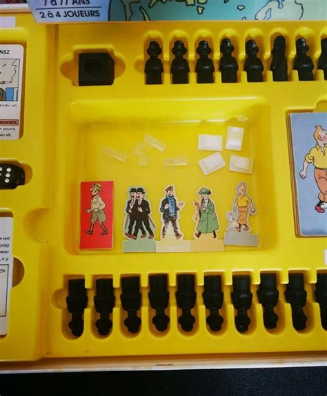 Vintage Jeu De Soci T Tintin Et Le Pi Ge Du Totem Dhor Jeux