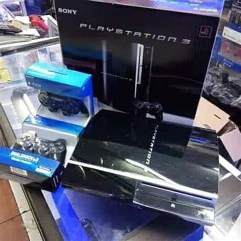 Jual Sony Ps Fat Cechl Hdd Gb Mesin Japan Stick Wirelles