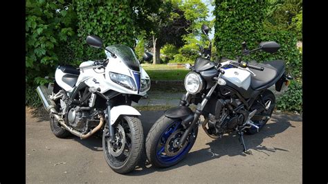 Suzuki Sv Vs Sv S Motovlog Review Visordown Road Test Youtube