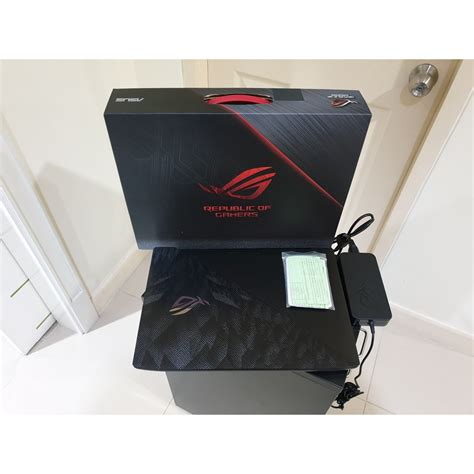 Asus Notebook สินค้ายังอยู่ในประกัน รุ่น Rog Strix Gl503ge En087t Hero Edition I7 8750h Gtx