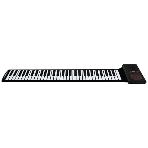 Key Hand Rolled Electronic Organ Portable Folding Silicone Hand