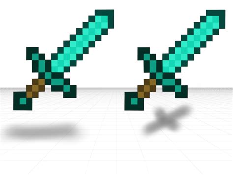 Minecraft Diamond Sword Drawing at PaintingValley.com | Explore ...