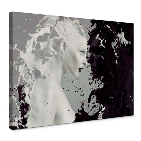 Milk & Coffee Canvas print | wall-art.com