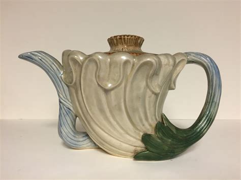 Vintage Fitz And Floyd Morning Glory Teapot Haute Juice