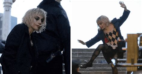 Fans Stunned By Lady Gaga As Harley Quinn On Joker Sets Meaww