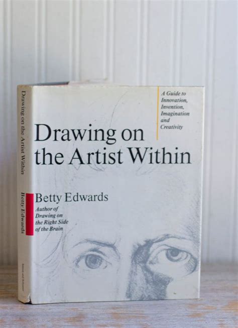 Vintage Artist Book Drawing On The Artist Within By Mollyfinds Book