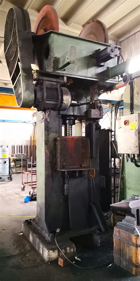 Used Friction Screw Press For Hot Forging Vaccari 7 Ps Ø150 Mm