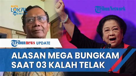 Ogah Jawab Ganjar Dorong Dorong Mahfud Klarifikasi Soal Ketum Pdip