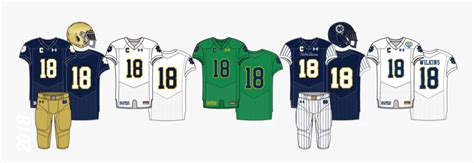 Notre Dame Uniforms 2019 Hd Png Download Transparent Png Image Pngitem