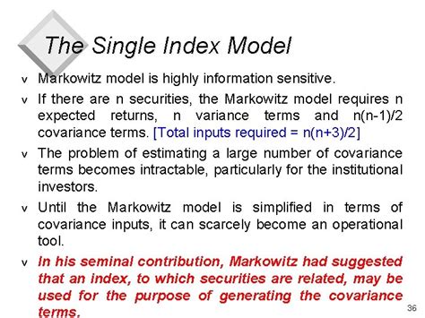 Portfolio Theory The Benefits Of Diversification 1 Overview