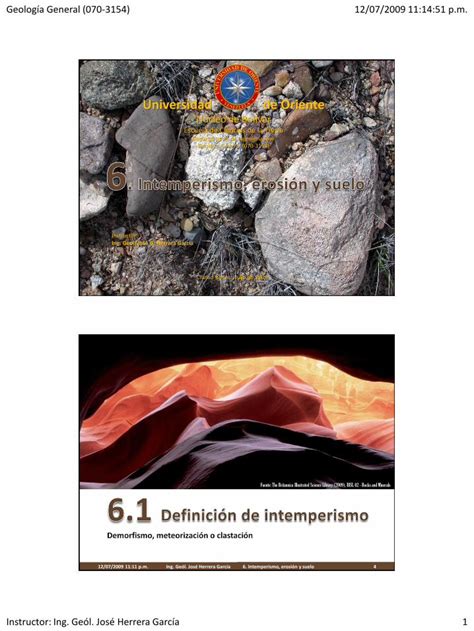 PDF 6 Intemperismo erosión y suelo 1 pdf DOKUMEN TIPS