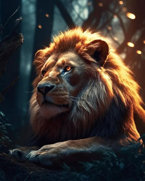 Le Roi Lion Fonds Décran Fonds Décran Hd Photo Premium