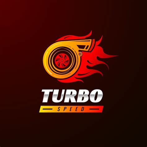 Free Vector Turbo Logo Design Template