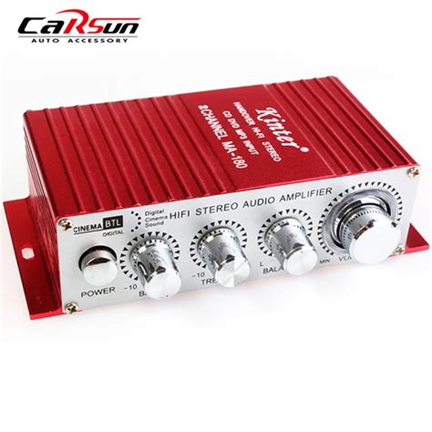 High Quality Kinter Mini Usb Car Audio Amplifier Ch Stereo Hifi