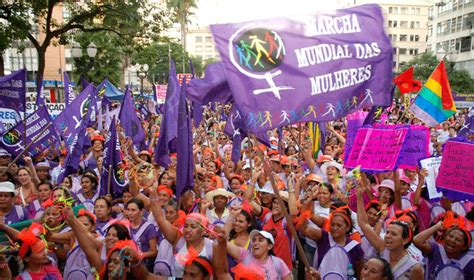 Marcha Mundial Das Mulheres Faz Encontro Internacional Anual No Brasil