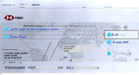 How To Write A French Cheque 5 Steps To Follow Lingoda