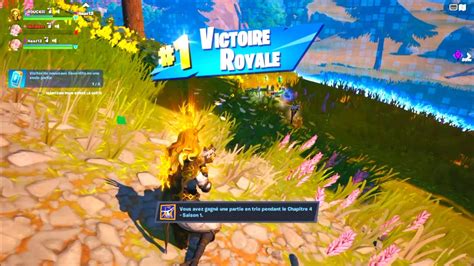 Fortnite Chapitre 4 Saison 1 1ère Victoire Royale Youtube