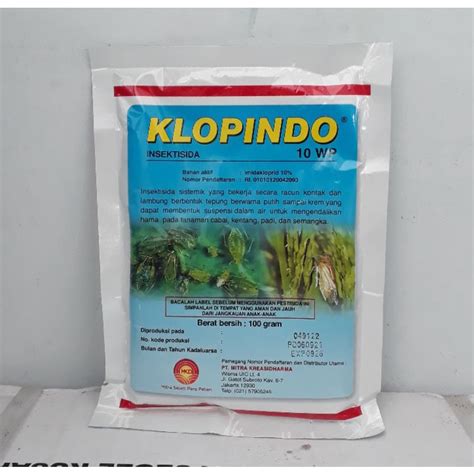 Jual Insektisida Klopindo Wp Gram Shopee Indonesia