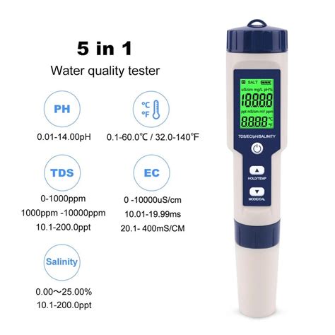 In Water Quality Tester Pen Shaped Water Quality Meter Ez A For